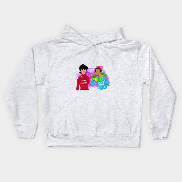 Klancemas - I am the Present {Extra} Kids Hoodie by AniMagix101